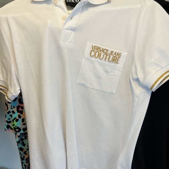 2x Versace Jeans Couture polos - Picture 2 of 2